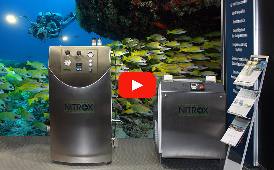 Nitrox Membran Kompakt Anlage, Weltneuheit auf der Boot 2013